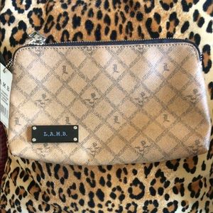 L.A.M.B cosmetic bag